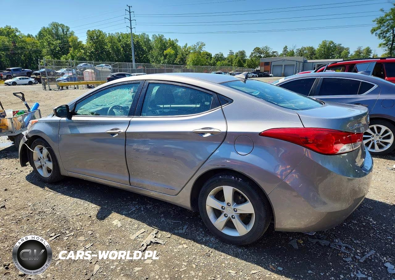 2011 Hyundai Elantra Gls VIN:KMHDH4AE8BU151445 - 2