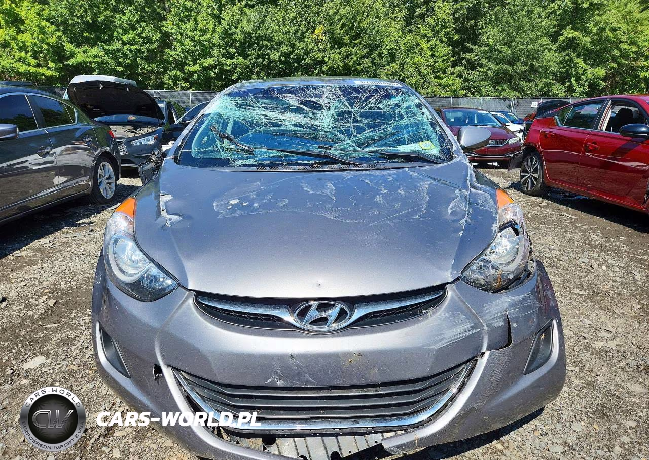 2011 Hyundai Elantra Gls VIN:KMHDH4AE8BU151445 - 5