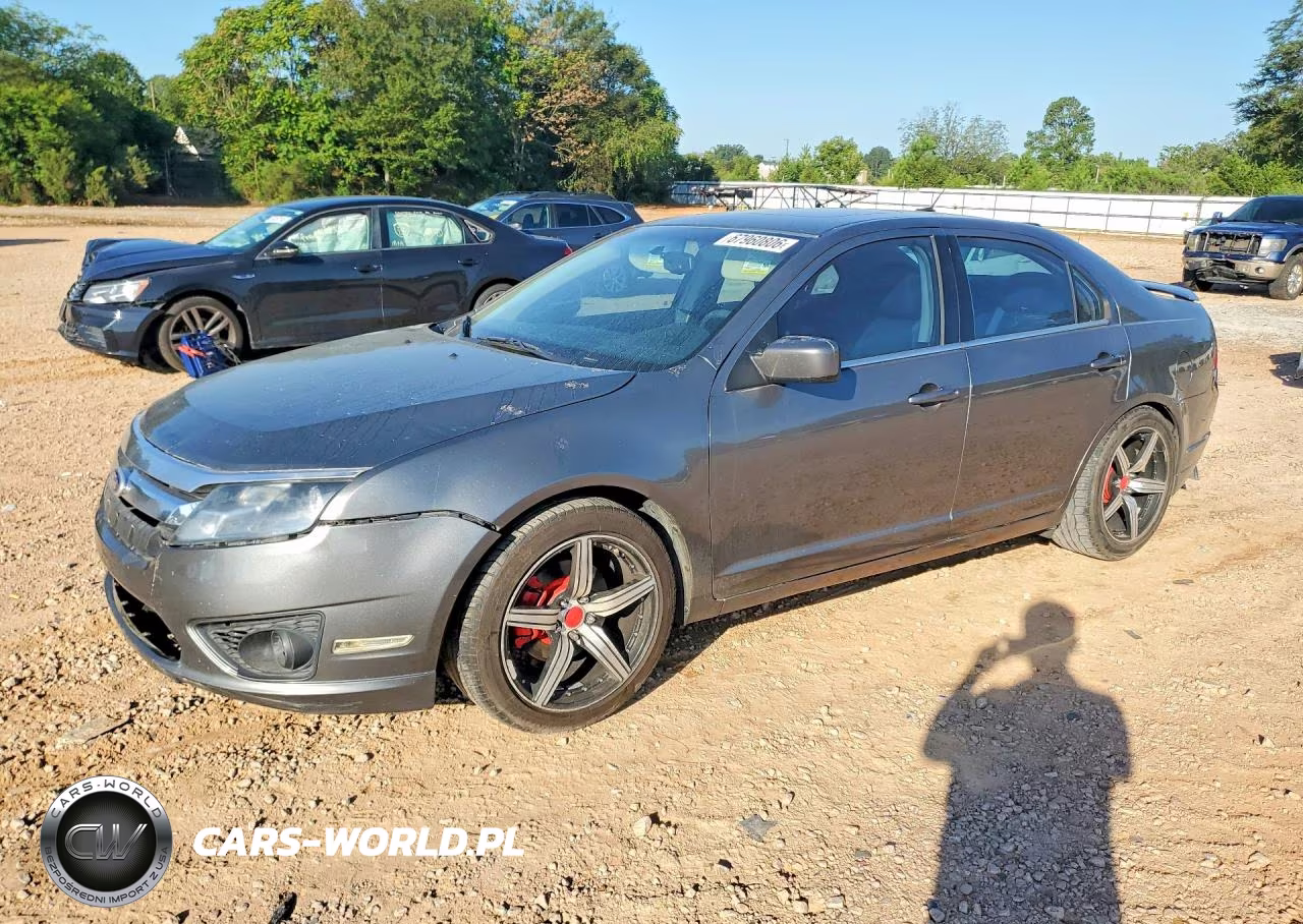 2010 Ford Fusion Se VIN:3FAHP0HA3AR400525 - 1