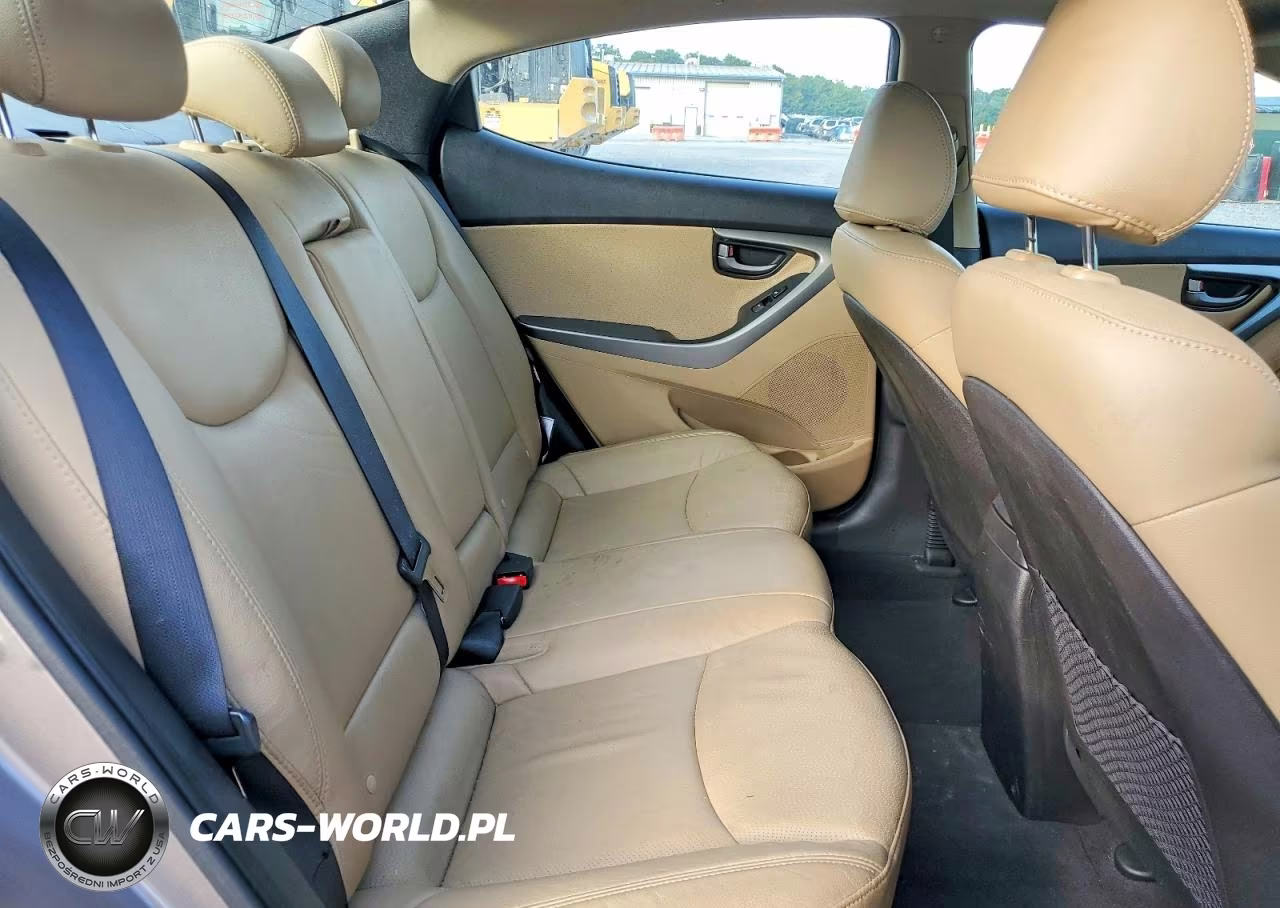 2012 Hyundai Elantra Limited VIN:5NPDH4AE7CH105024 - 10
