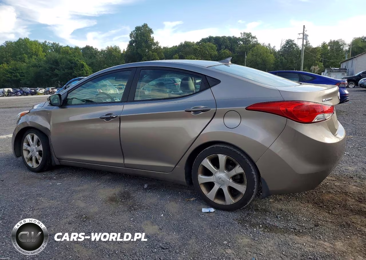 2012 Hyundai Elantra Limited VIN:5NPDH4AE7CH105024 - 2