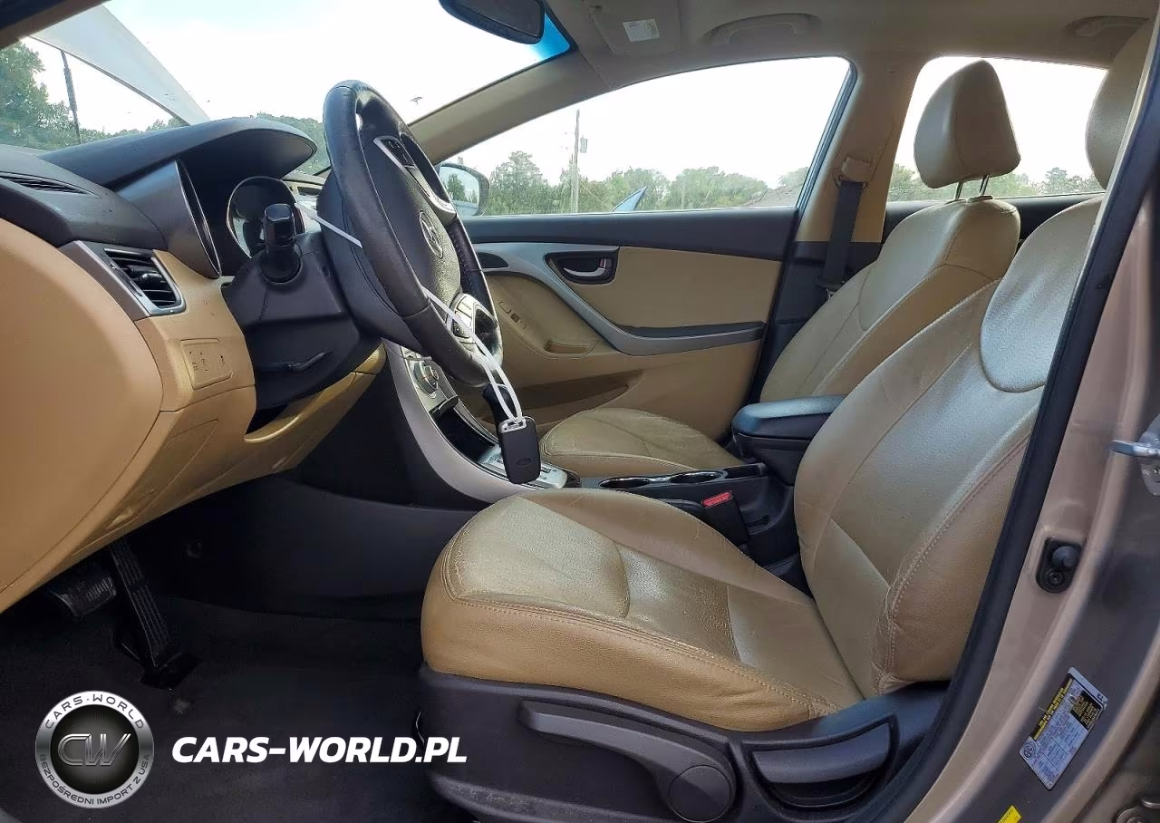 2012 Hyundai Elantra Limited VIN:5NPDH4AE7CH105024 - 7