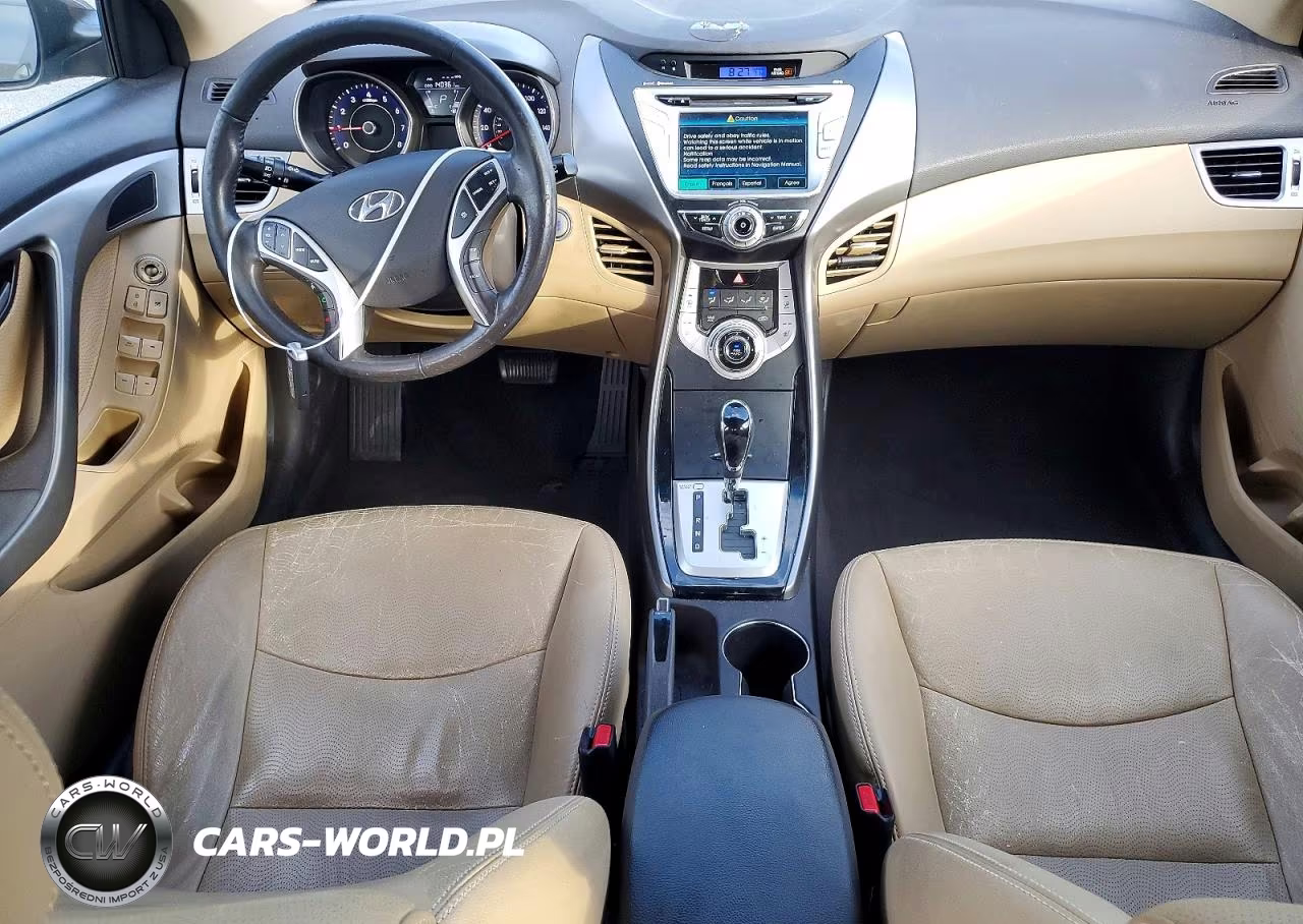 2012 Hyundai Elantra Limited VIN:5NPDH4AE7CH105024 - 8