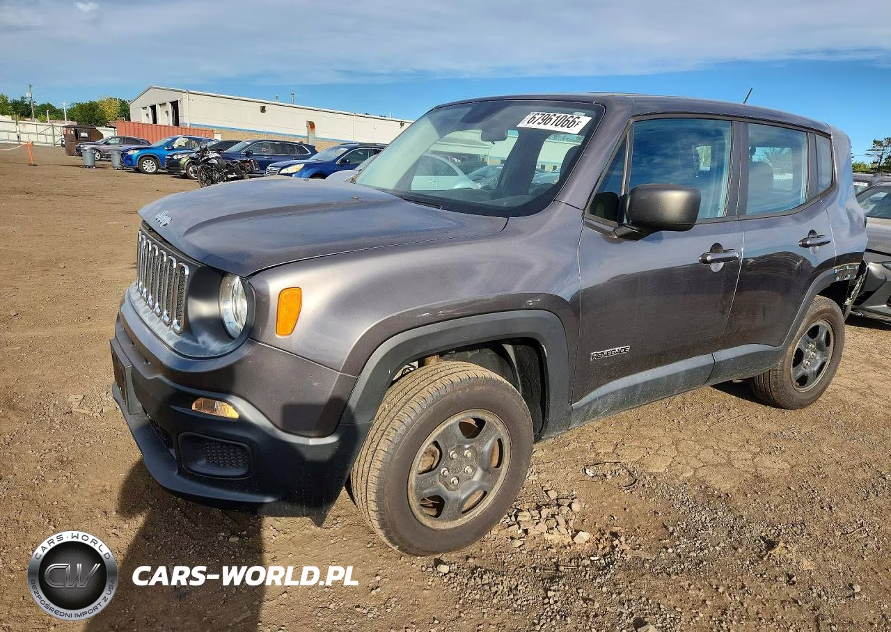 2017 Jeep Renegade Sport VIN:ZACCJBABXHPF44839 - 1