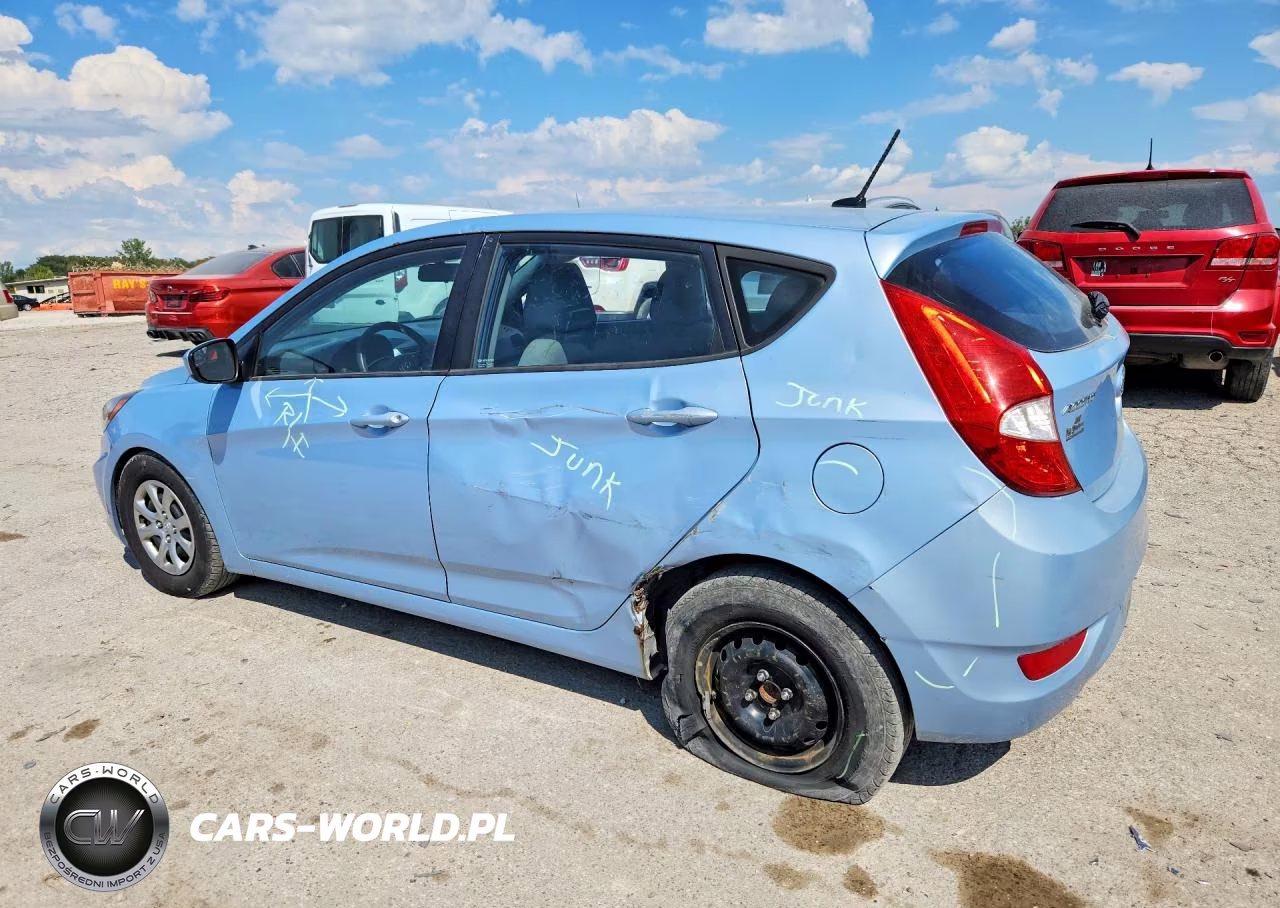 2014 Hyundai Accent Gs VIN:KMHCT5AE3EU167217 - 2