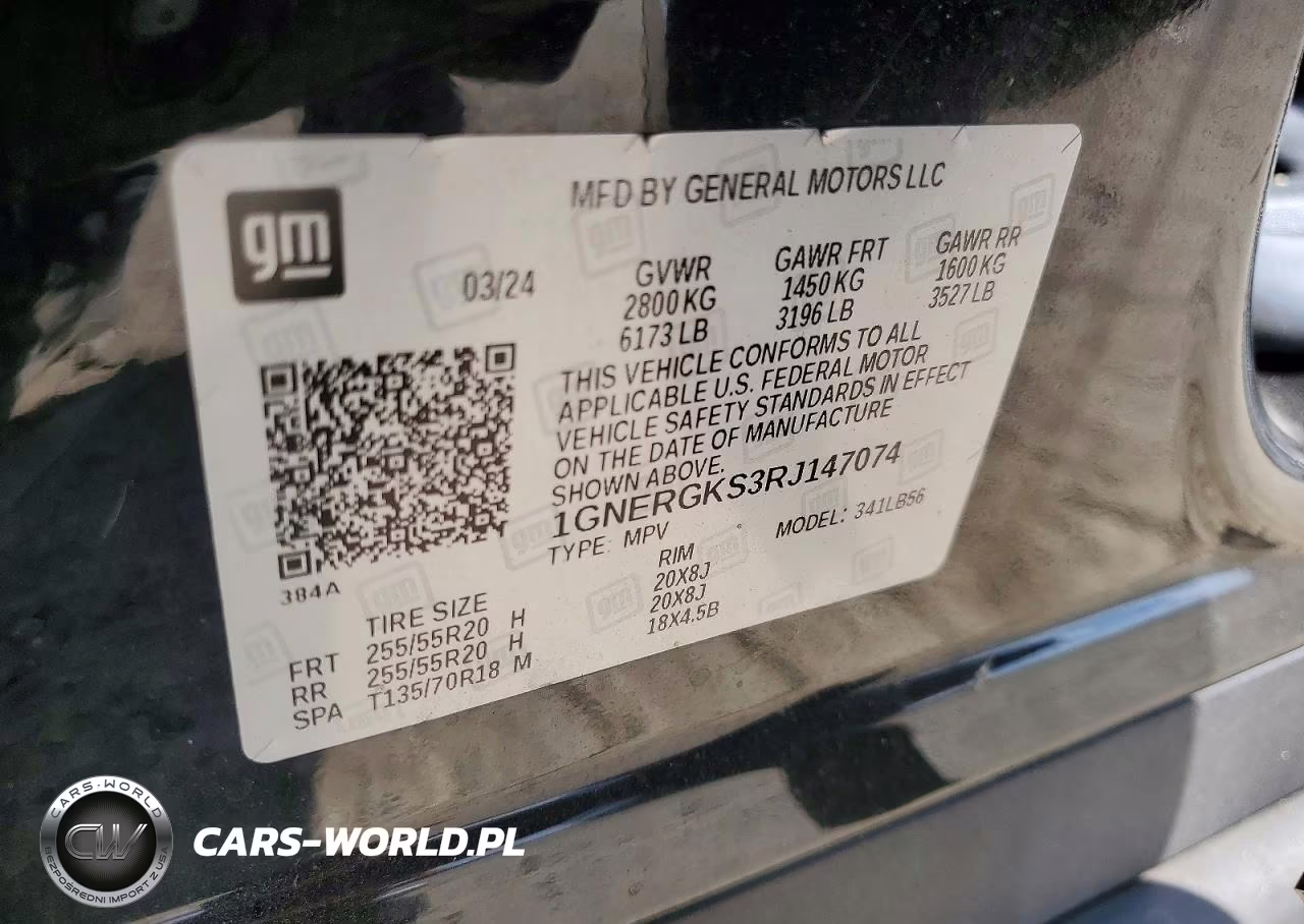 2024 Chevrolet Traverse Lt VIN:1GNERGKS3RJ147074 - 13