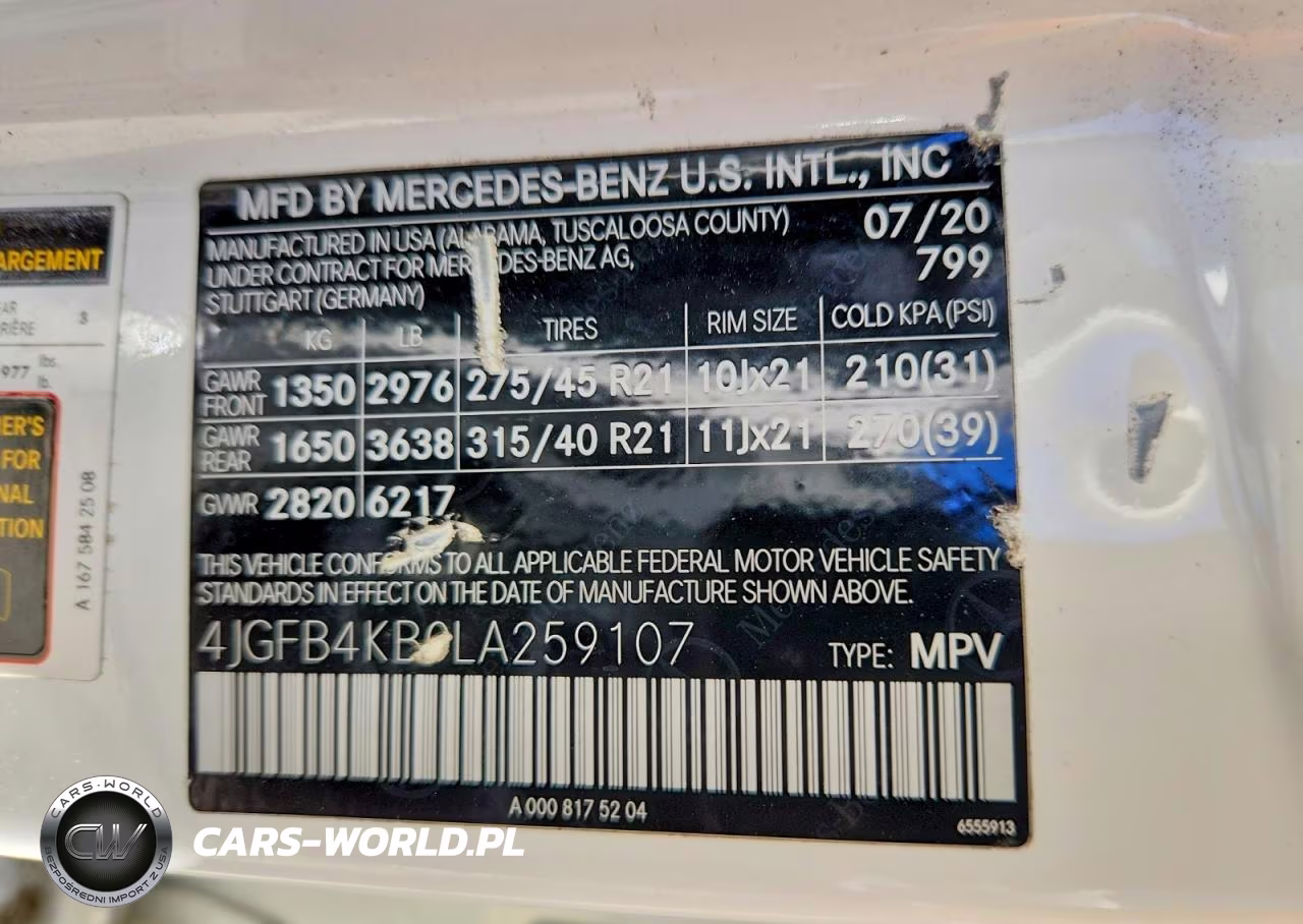 2020 Mercedes-Benz Gle 350 4Matic VIN:4JGFB4KB0LA259107 - 13