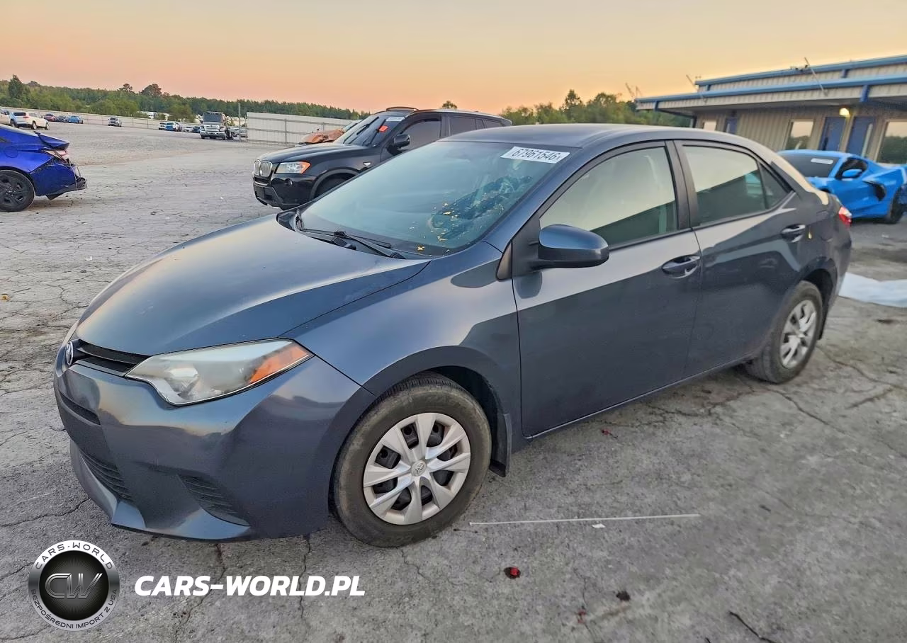 2015 Toyota Corolla L VIN:2T1BURHEXFC418839 - 1
