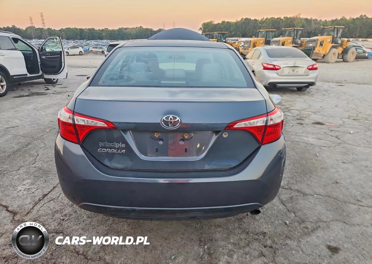 2015 Toyota Corolla L VIN:2T1BURHEXFC418839 - 6