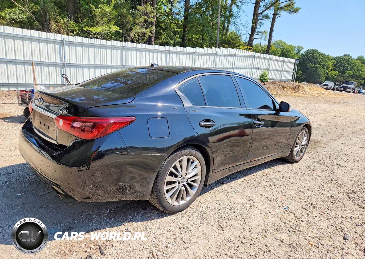 2018 Infiniti Q50 3.0T Luxe VIN:JN1EV7AR8JM432913 - 3