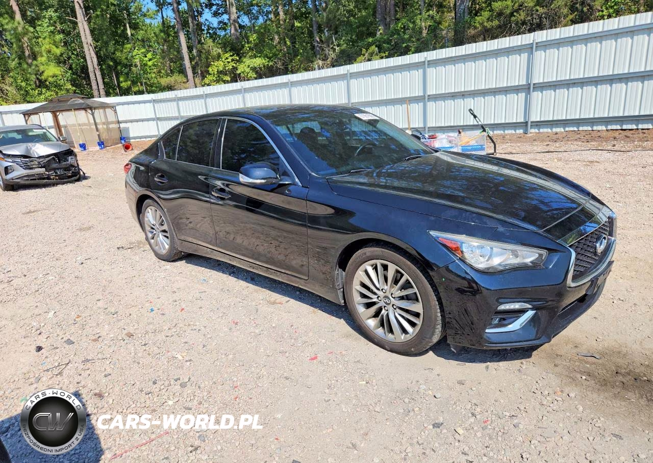 2018 Infiniti Q50 3.0T Luxe VIN:JN1EV7AR8JM432913 - 4
