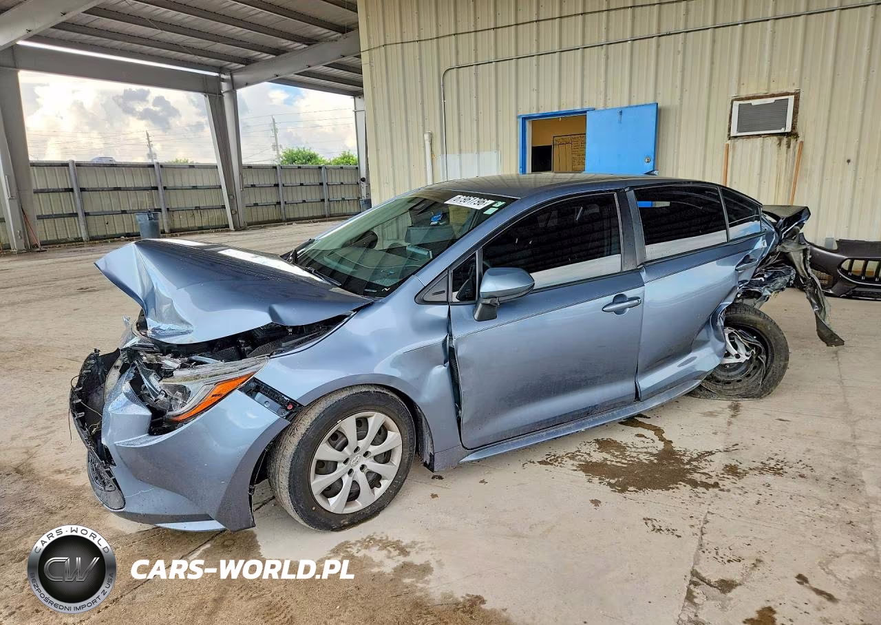 2021 Toyota Corolla Le VIN:JTDEPMAE7MJ170374 - 1