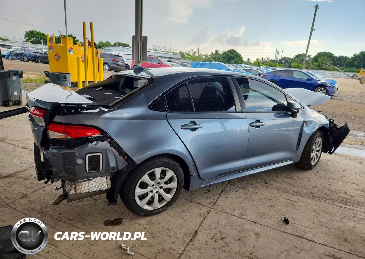 2021 Toyota Corolla Le VIN:JTDEPMAE7MJ170374 - 3
