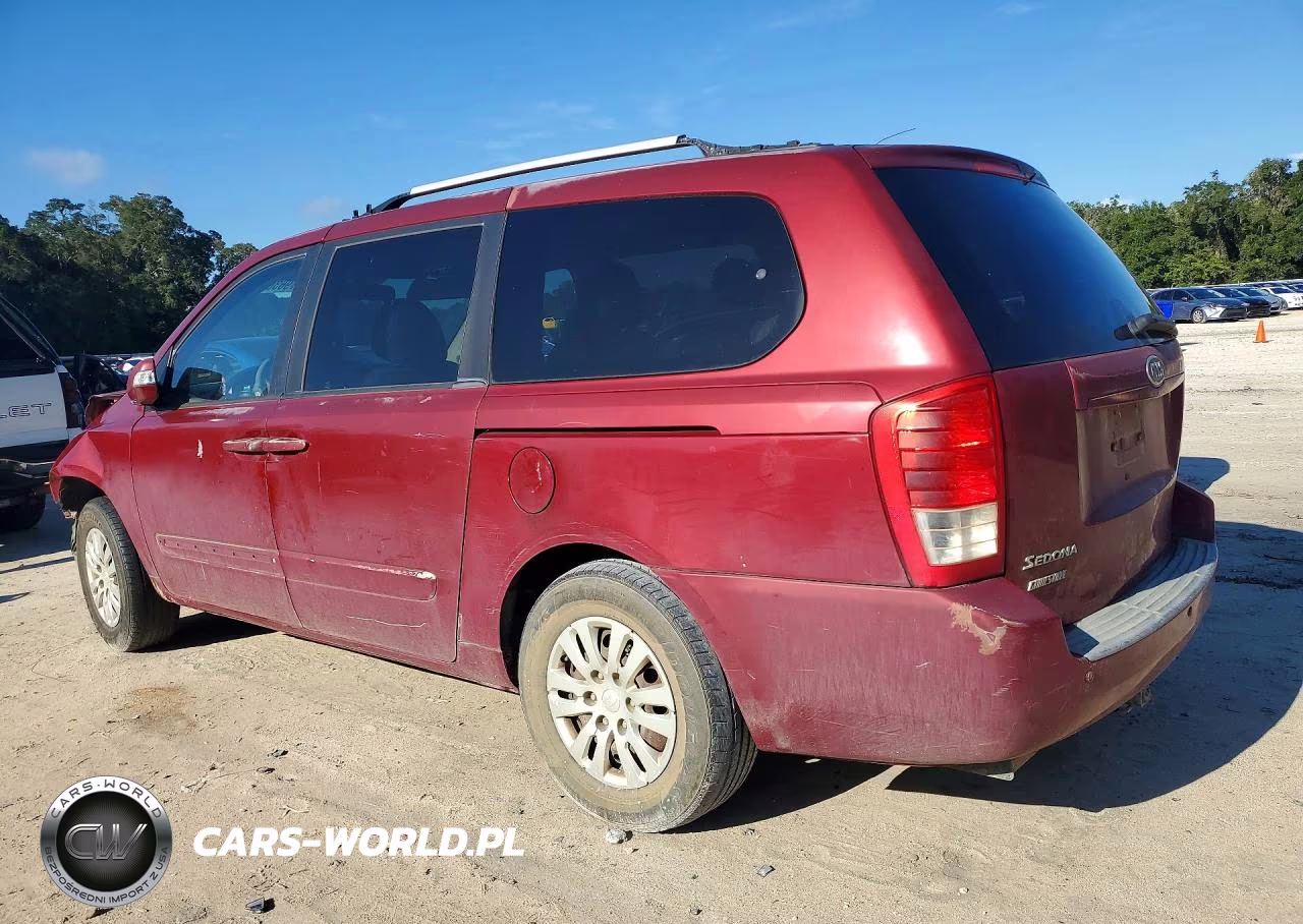 2011 Kia Sedona Lx VIN:KNDMG4C75B6364346 - 2