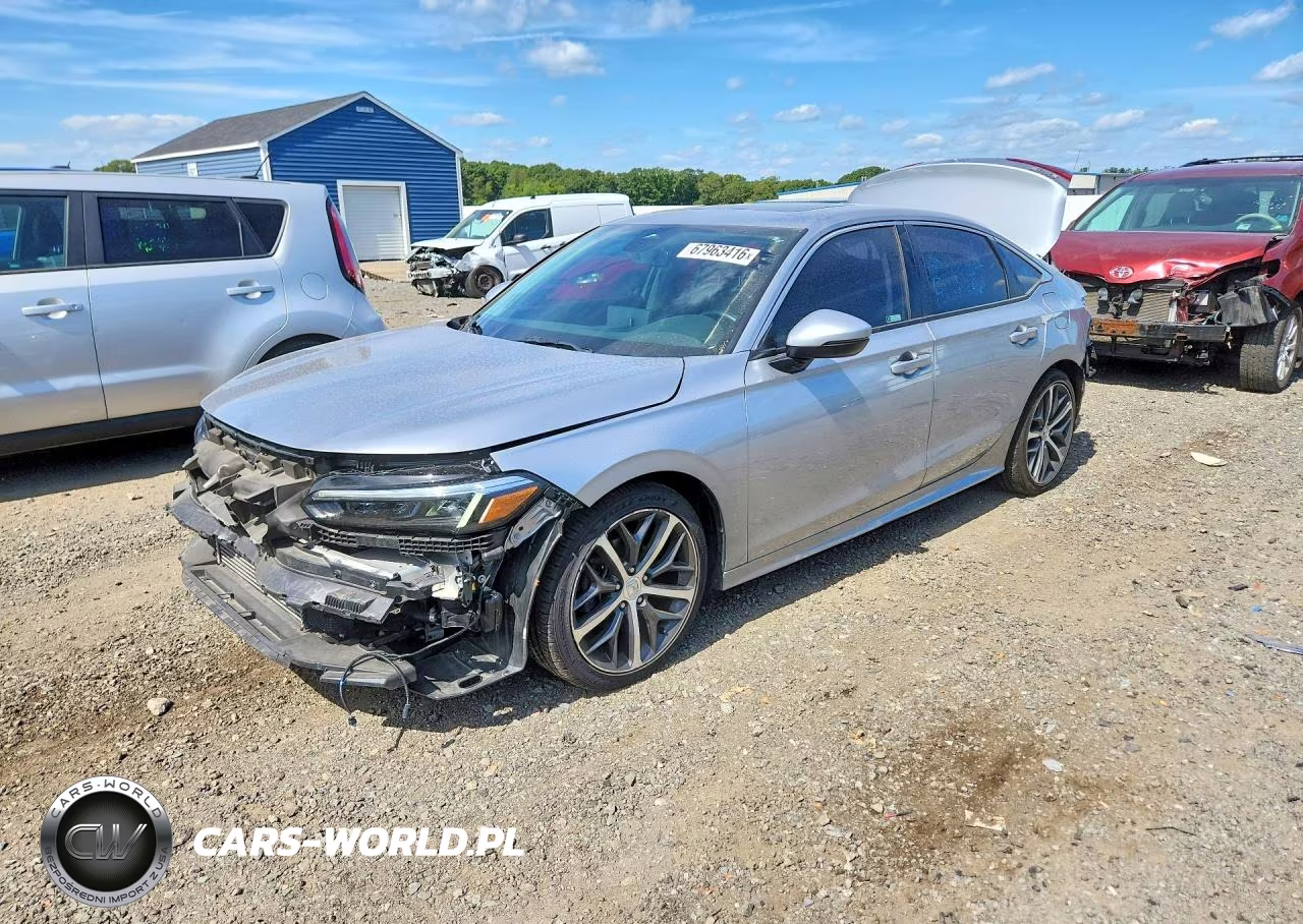 2023 Honda Civic Touring VIN:2HGFE1F91PH313931 - 1