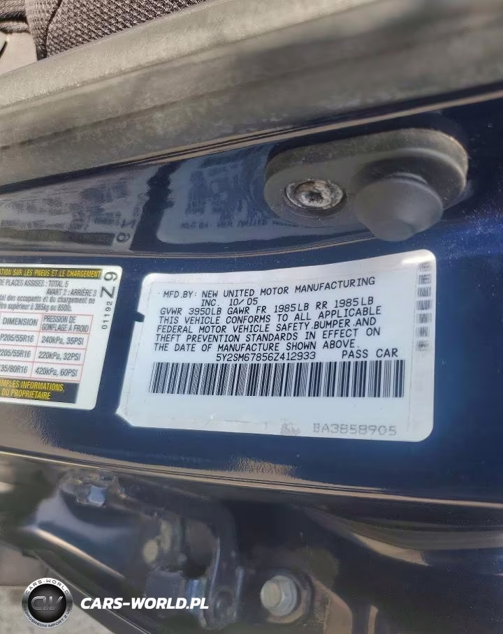 2006 Pontiac Vibe VIN:5Y2SM67856Z412933 - 13