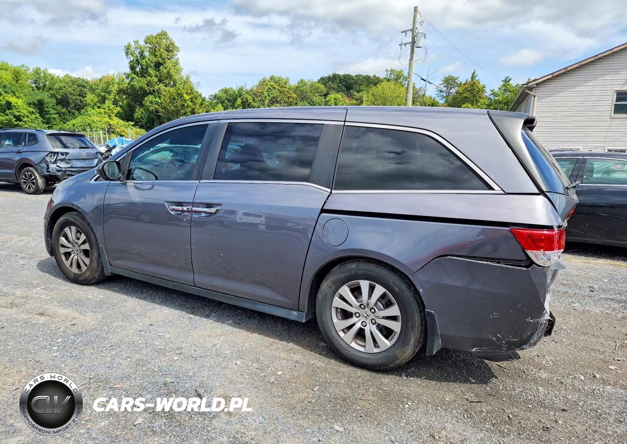 2014 Honda Odyssey Exl VIN:5FNRL5H63EB020899 - 2