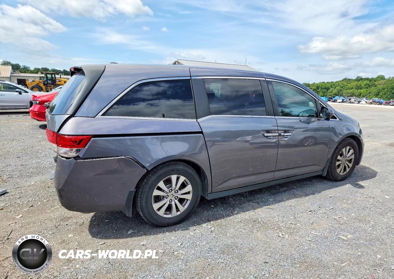 2014 Honda Odyssey Exl VIN:5FNRL5H63EB020899 - 3