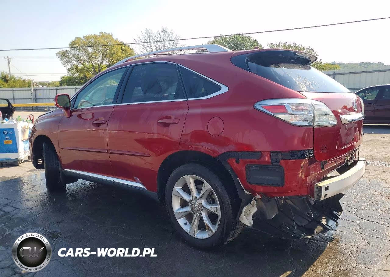 2011 Lexus Rx 350 VIN:2T2ZK1BA5BC052192 - 2