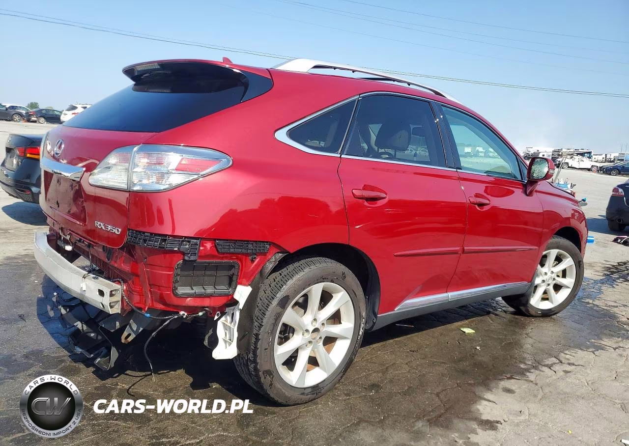 2011 Lexus Rx 350 VIN:2T2ZK1BA5BC052192 - 3
