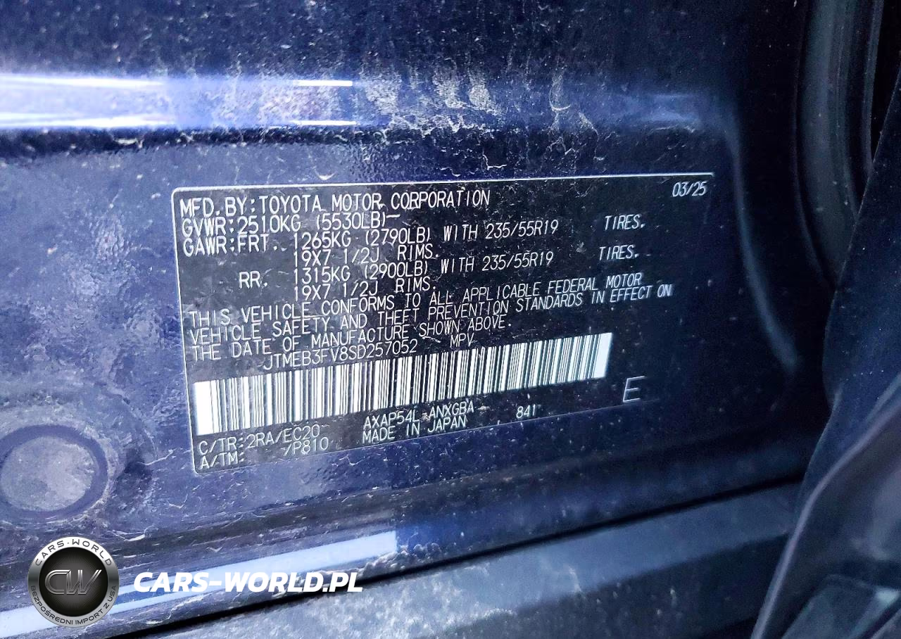 2025 Toyota Rav4 Xse VIN:JTMEB3FV8SD257052 - 12