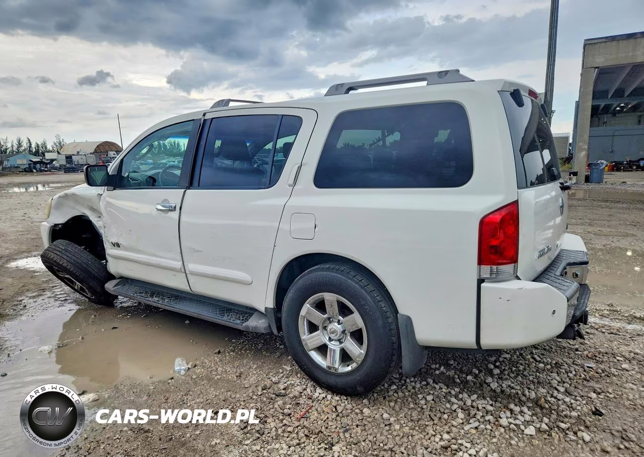 2007 Nissan Armada Se Ffv VIN:5N1BA08A47N716816 - 2