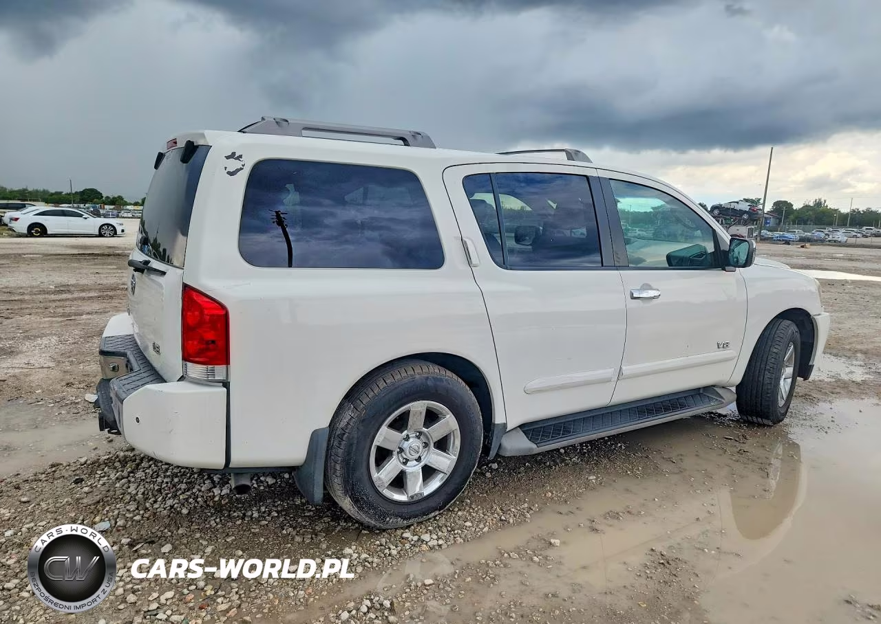2007 Nissan Armada Se Ffv VIN:5N1BA08A47N716816 - 3