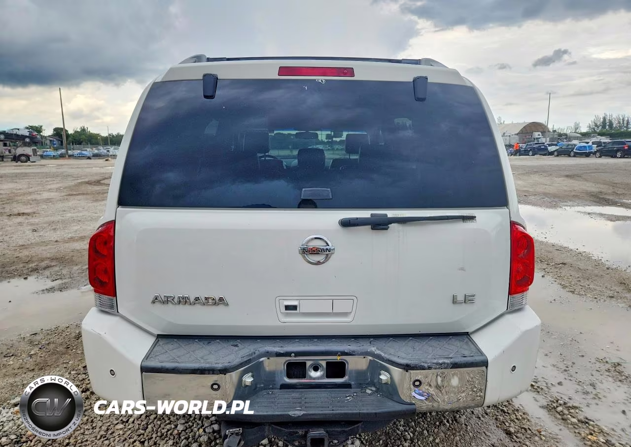 2007 Nissan Armada Se Ffv VIN:5N1BA08A47N716816 - 6