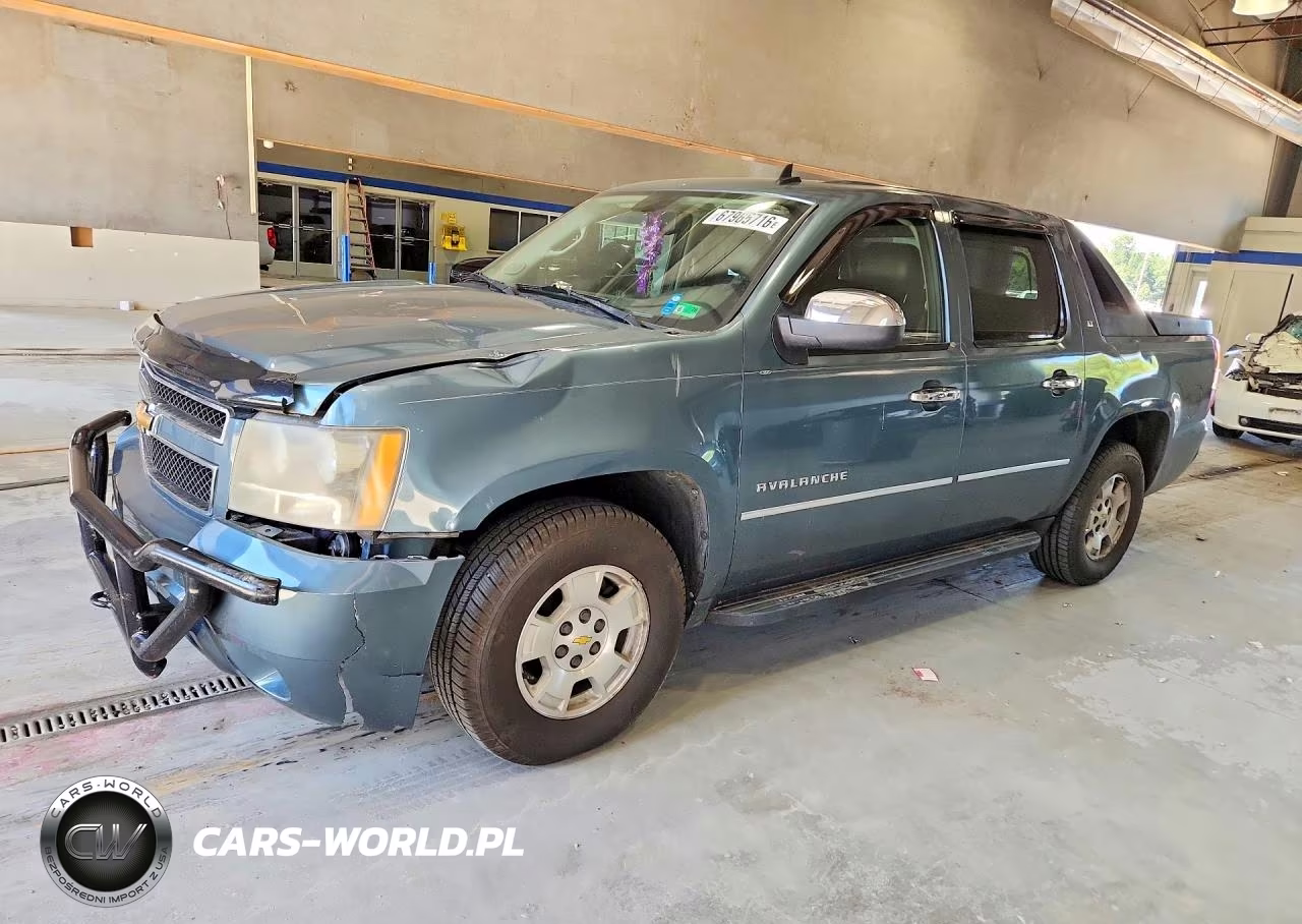2010 Chevrolet Avalanche Lt VIN:3GNVKFE09AG162371 - 1