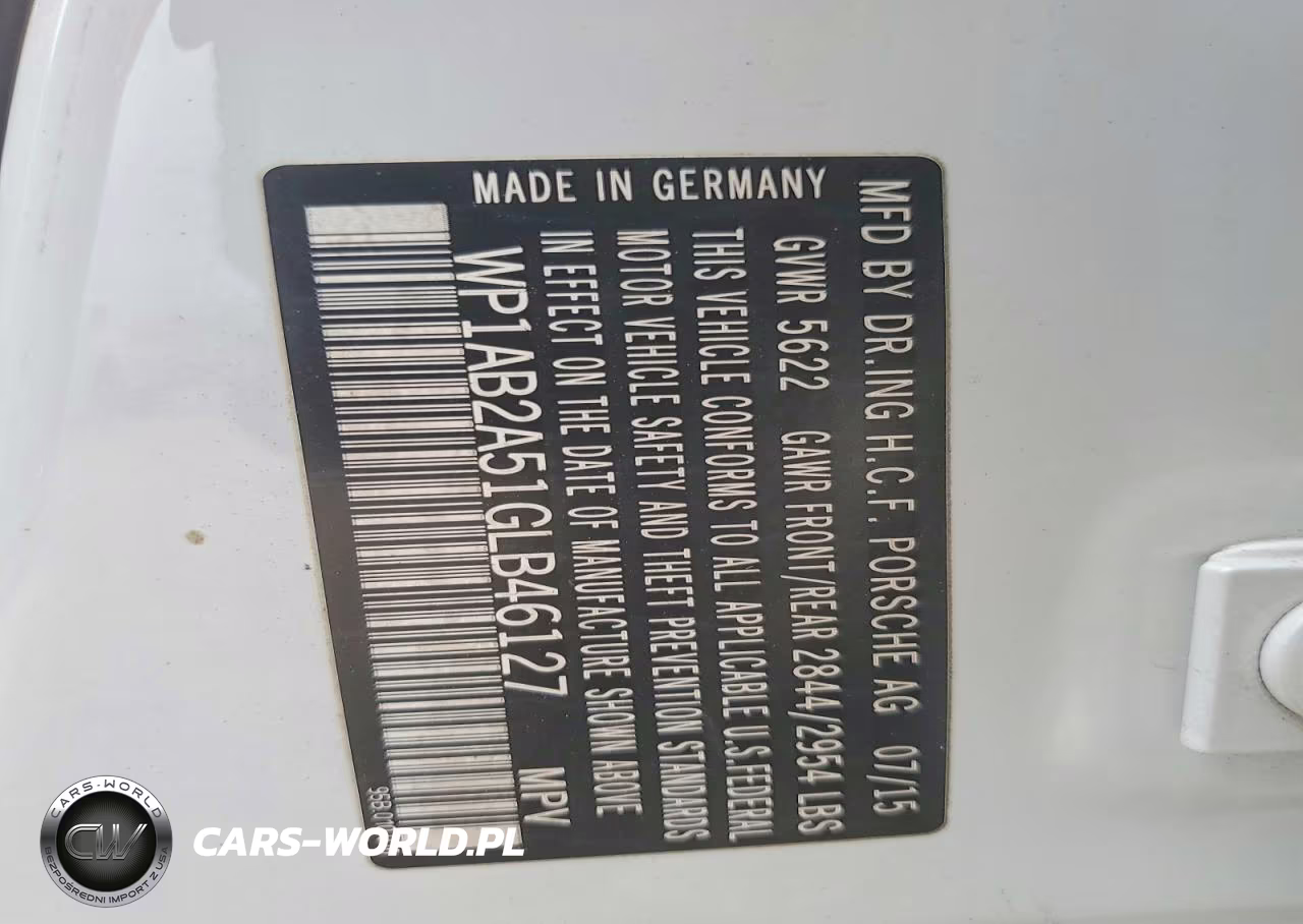 2016 Porsche Macan S VIN:WP1AB2A51GLB46127 - 13