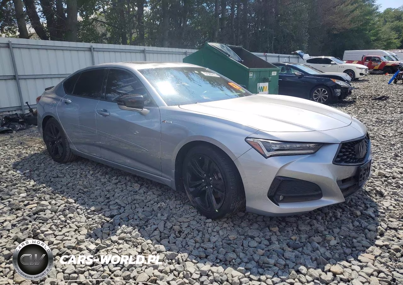 2021 Acura Tlx Tech A VIN:19UUB5F5XMA000309 - 4