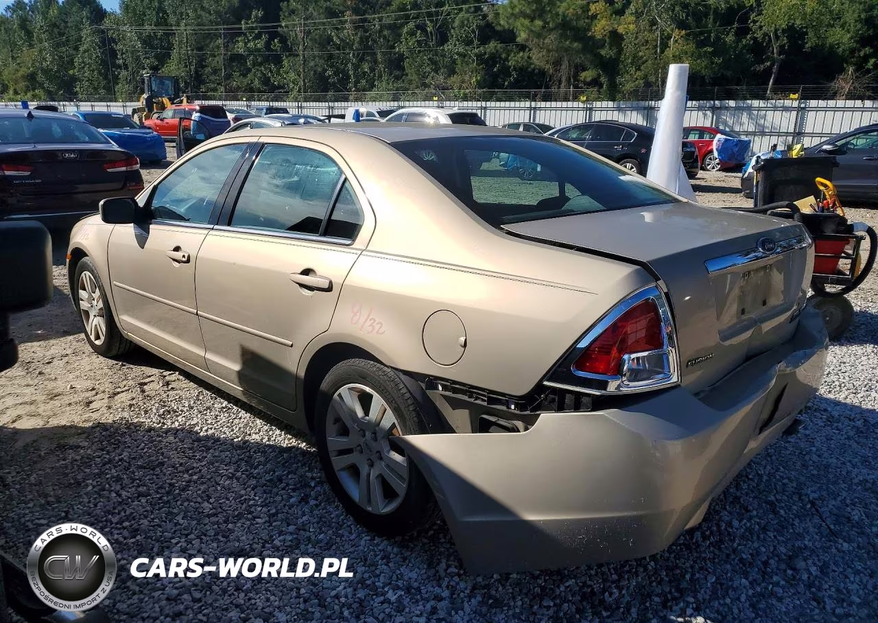 2007 Ford Fusion Sel VIN:3FAHP08117R125259 - 2