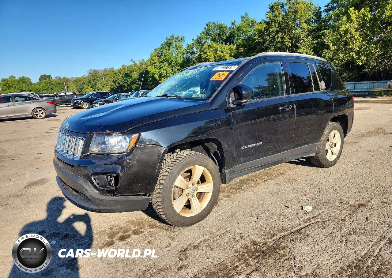 2016 Jeep Compass Latitude VIN:1C4NJDEB8GD695397 - 1