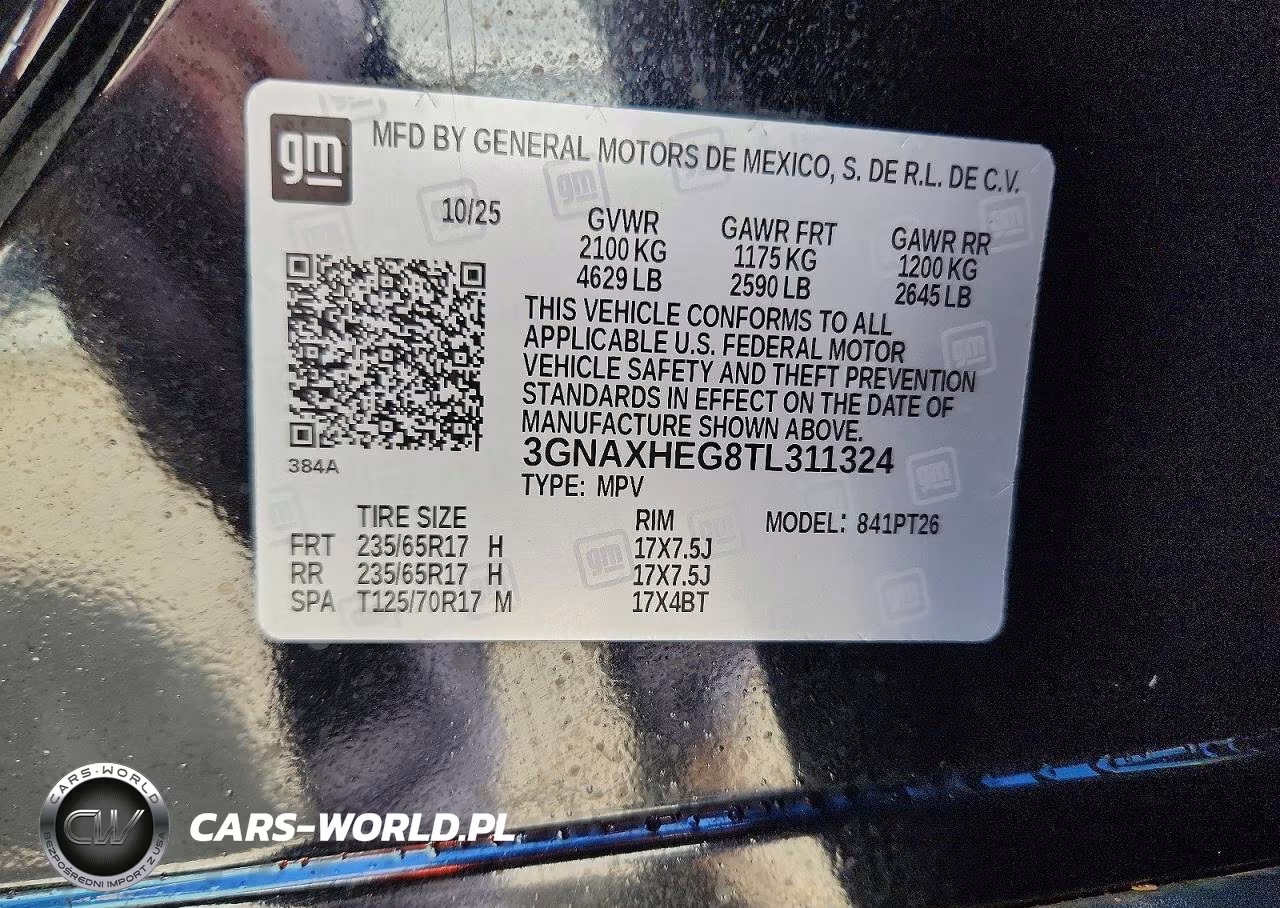 2026 Chevrolet Equinox Lt VIN:3GNAXHEG8TL311324 - 14