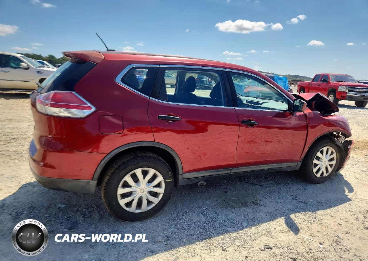 2016 Nissan Rogue S VIN:KNMAT2MT6GP701641 - 3