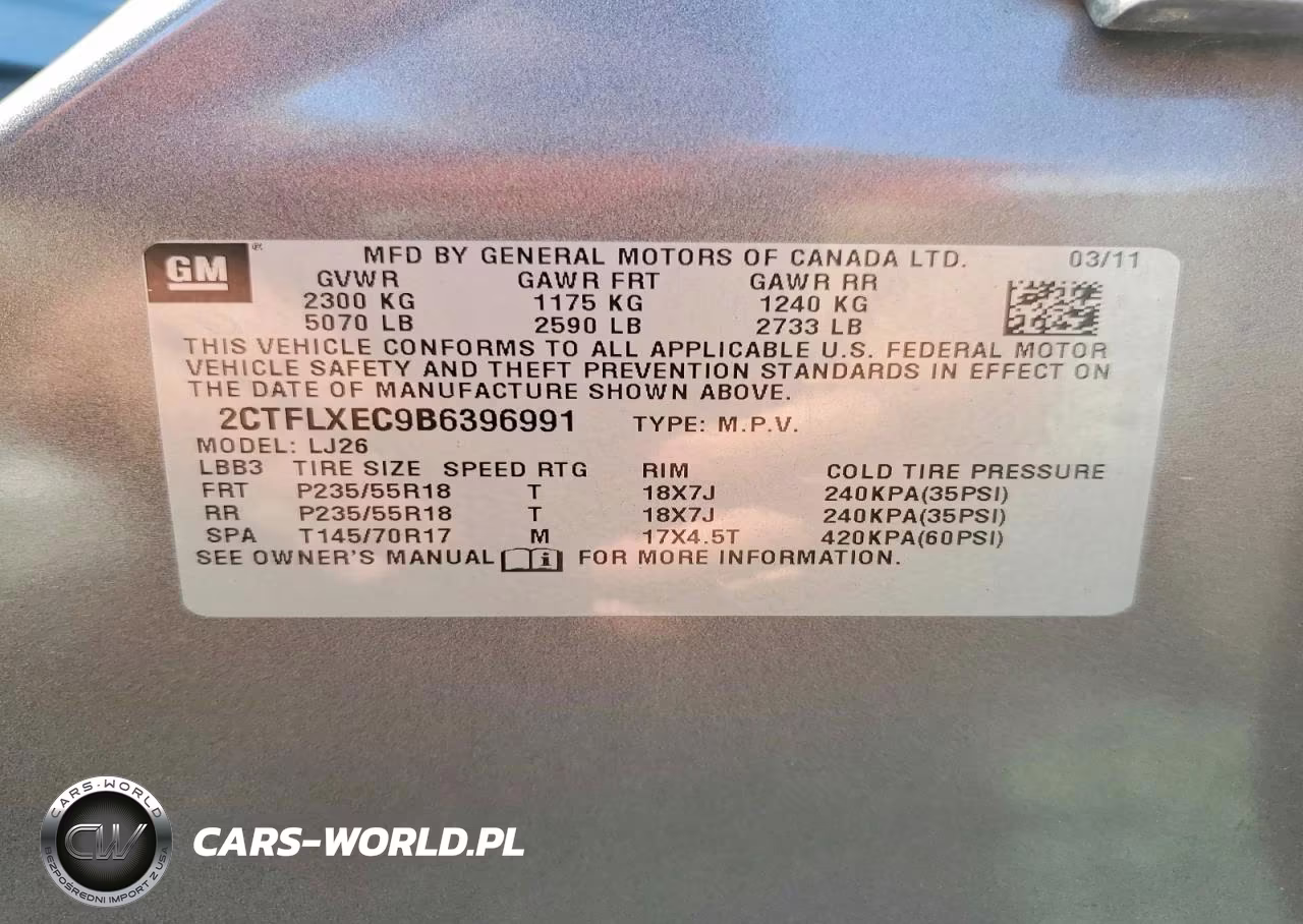 2011 GMC Terrain Slt VIN:2CTFLXEC9B6396991 - 13