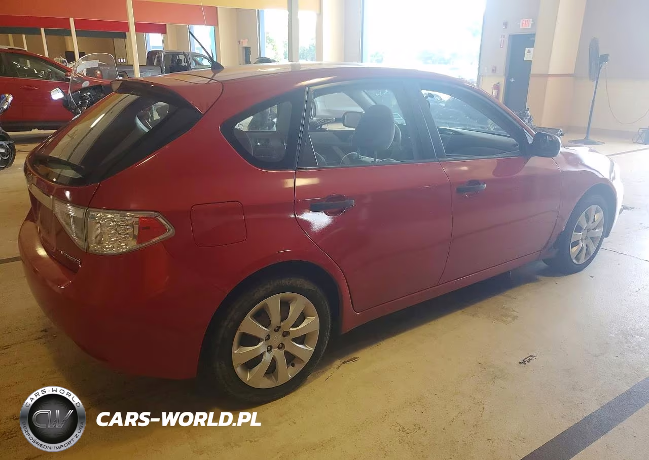 2008 Subaru Impreza 2.5I VIN:JF1GH616X8G838462 - 3