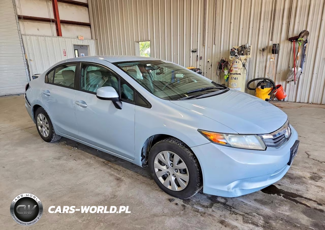 2012 Honda Civic Lx VIN:2HGFB2F50CH510952 - 4