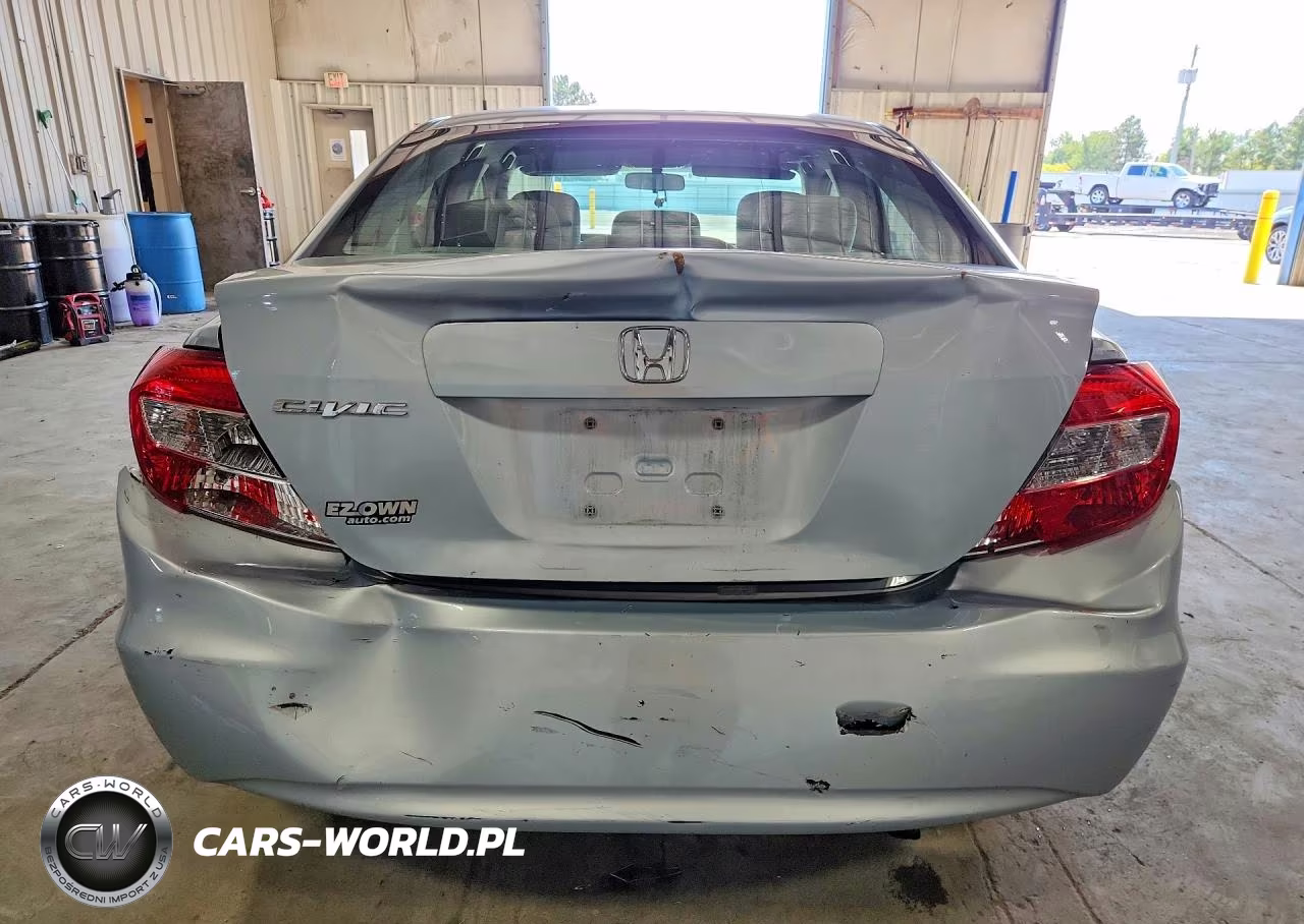 2012 Honda Civic Lx VIN:2HGFB2F50CH510952 - 6