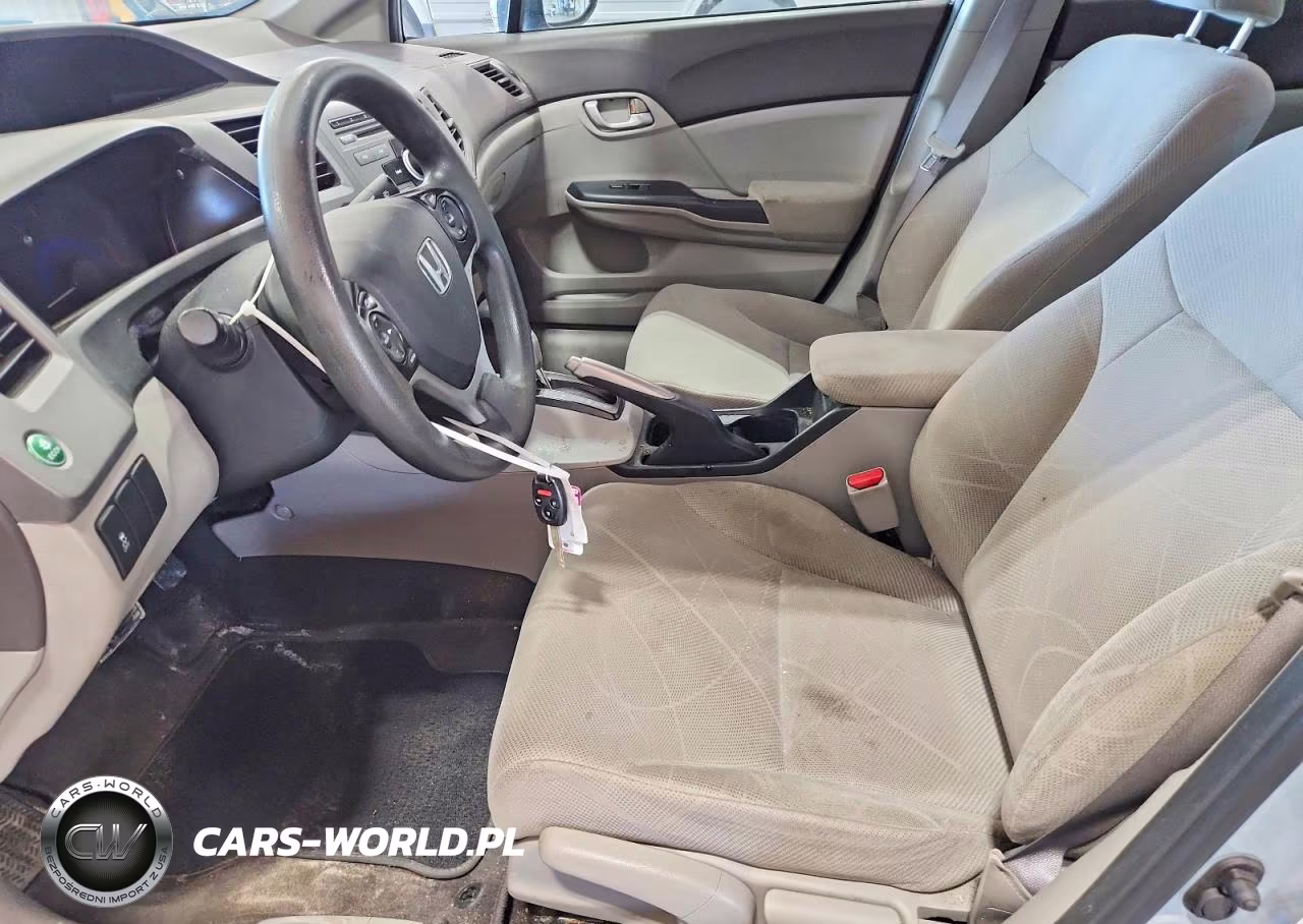 2012 Honda Civic Lx VIN:2HGFB2F50CH510952 - 7