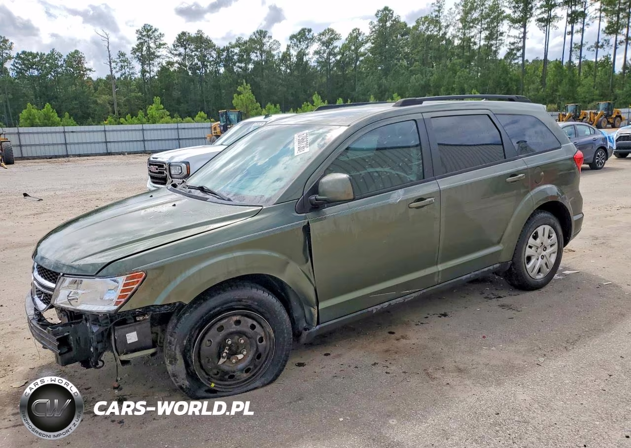 2019 Dodge Journey Se VIN:3C4PDCBBXKT837511 - 1