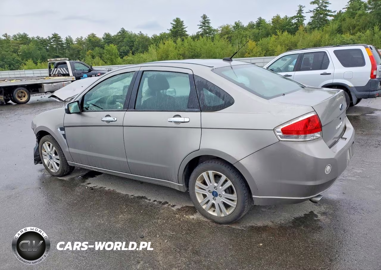 2008 Ford Focus Se VIN:1FAHP35NX8W173009 - 2