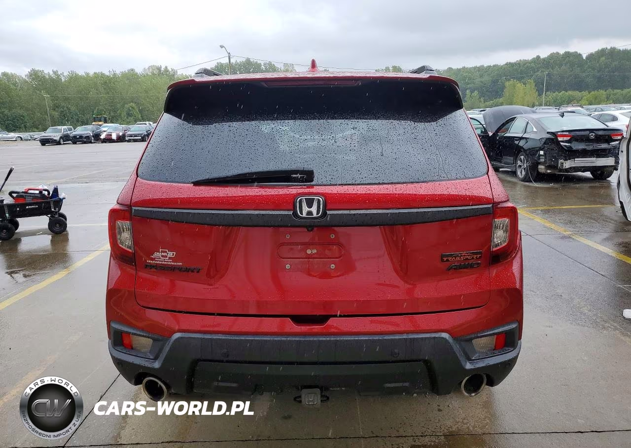 2022 Honda Passport Trail Sport VIN:5FNYF8H67NB005309 - 6