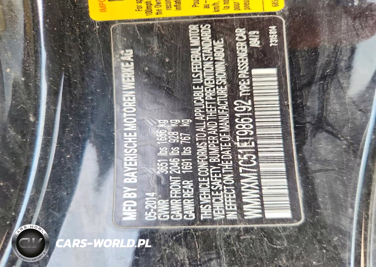 2014 Mini Cooper S VIN:WMWXM7C51ET986192 - 12