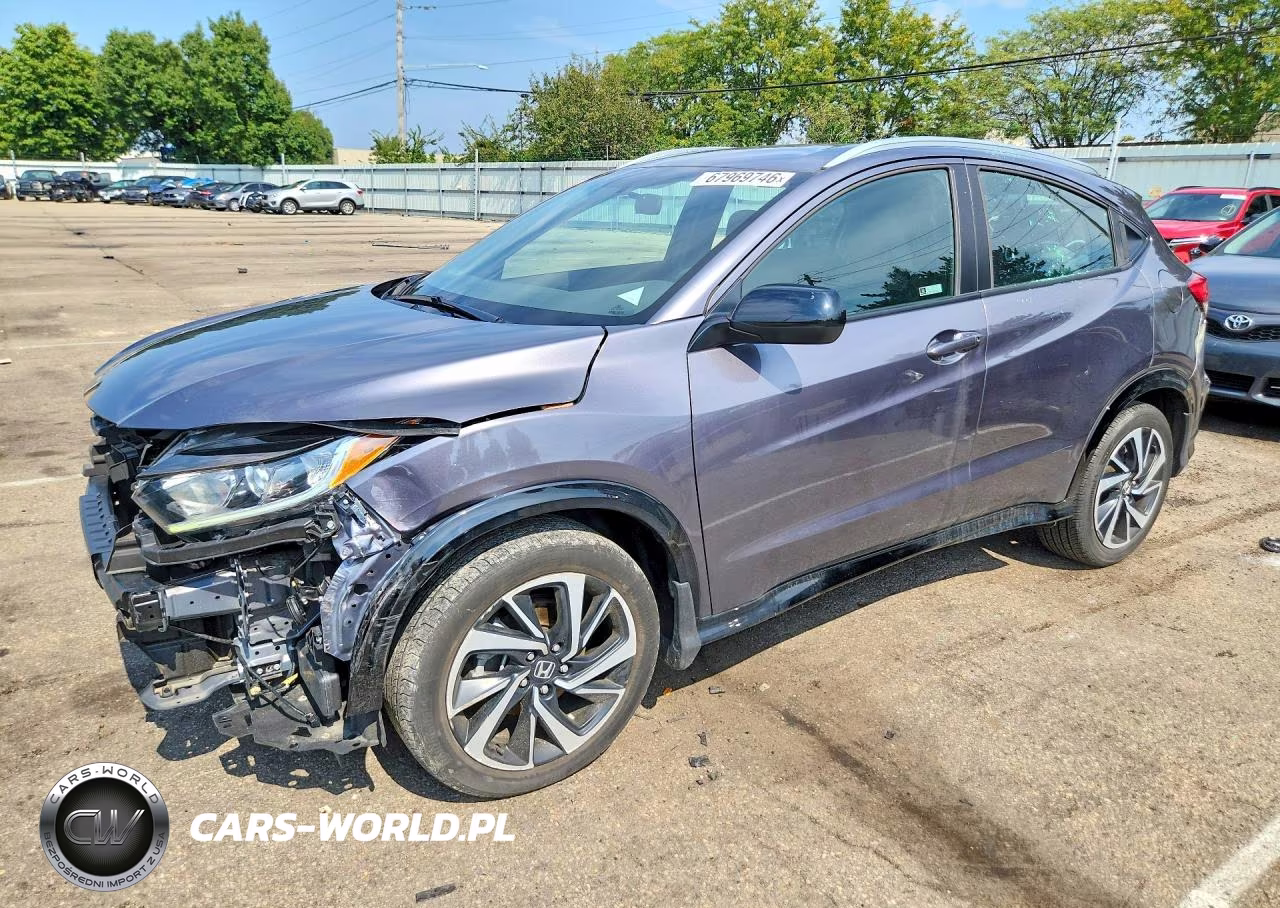 2019 Honda Hr-V Sport VIN:3CZRU6H13KG718646 - 1