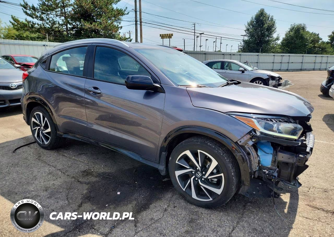 2019 Honda Hr-V Sport VIN:3CZRU6H13KG718646 - 4
