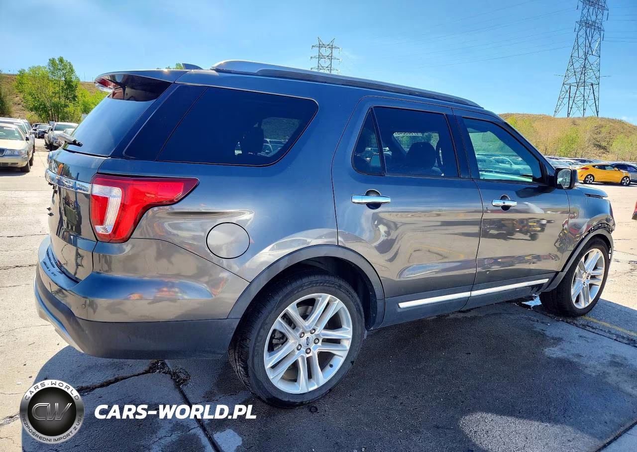 2017 Ford Explorer Limited VIN:1FM5K7F89HGE28654 - 3