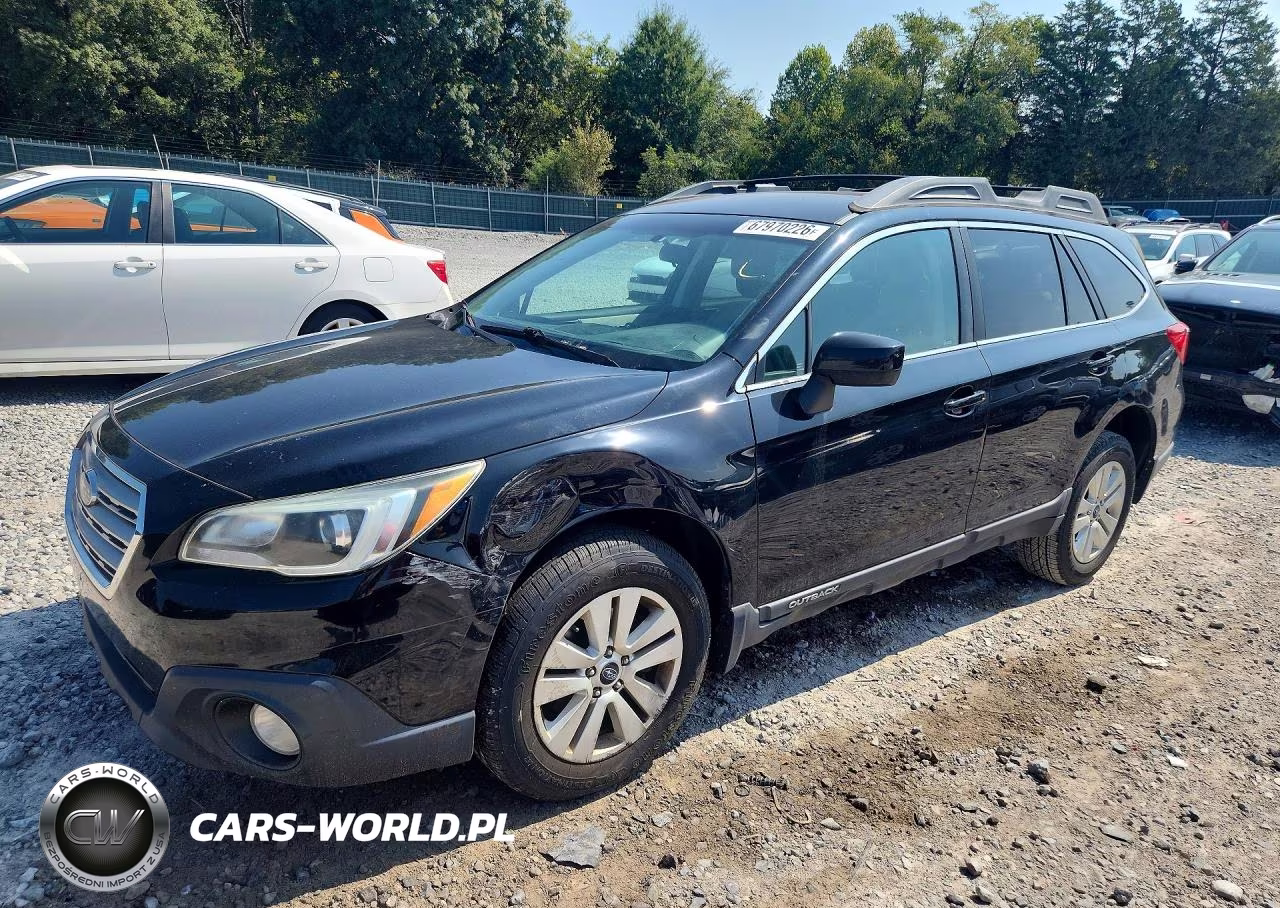 2015 Subaru Outback 2.5I Premium VIN:4S4BSBCC3F3360984 - 1