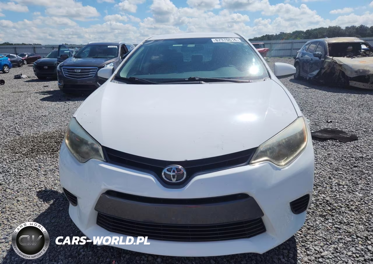 2016 Toyota Corolla Le VIN:2T1BURHEXGC640430 - 5