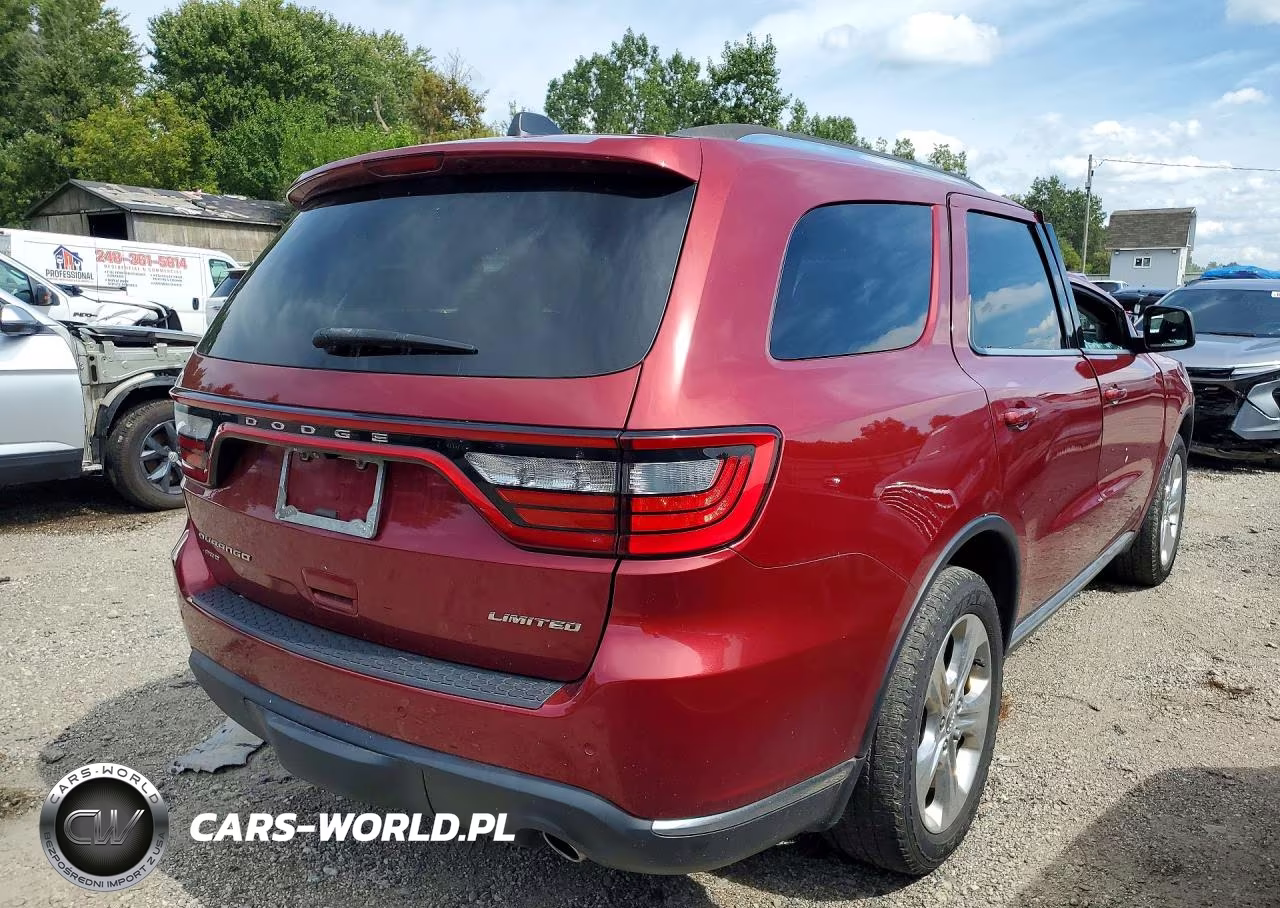 2015 Dodge Durango Limited VIN:1C4RDJDG6FC772163 - 3